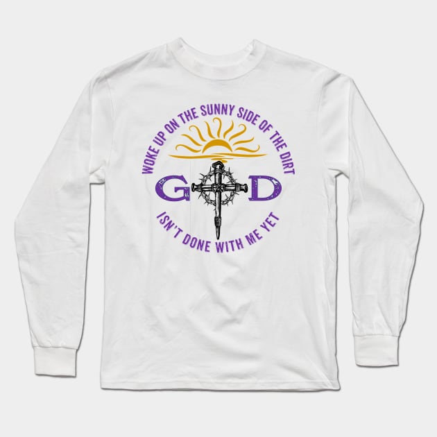 Sunny side Long Sleeve T-Shirt by Old School Christian